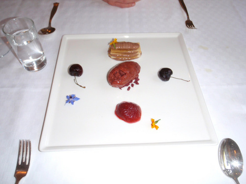 Desert, everything including the flowers was edible.